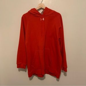 Red Under Armour Hoodie